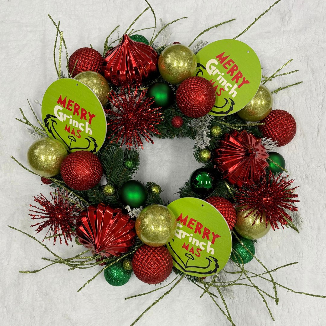 Grinch Wreath - My Christmas