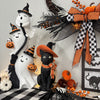 Halloween Cat With Bow - My Christmas