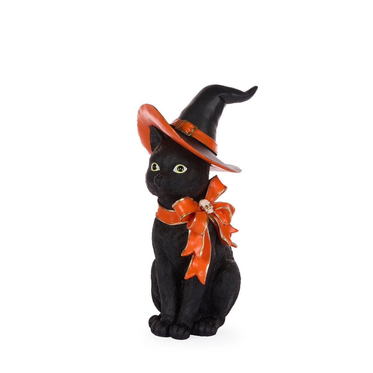 Halloween Cat With Bow - My Christmas