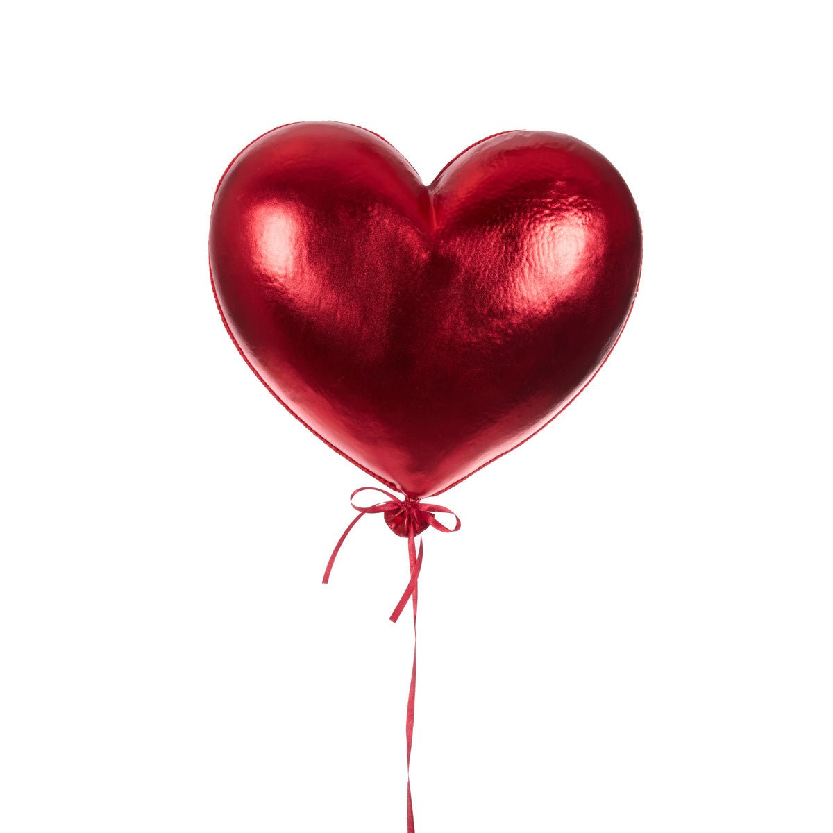 Hanging Heart Metallic Red - Large - My Christmas