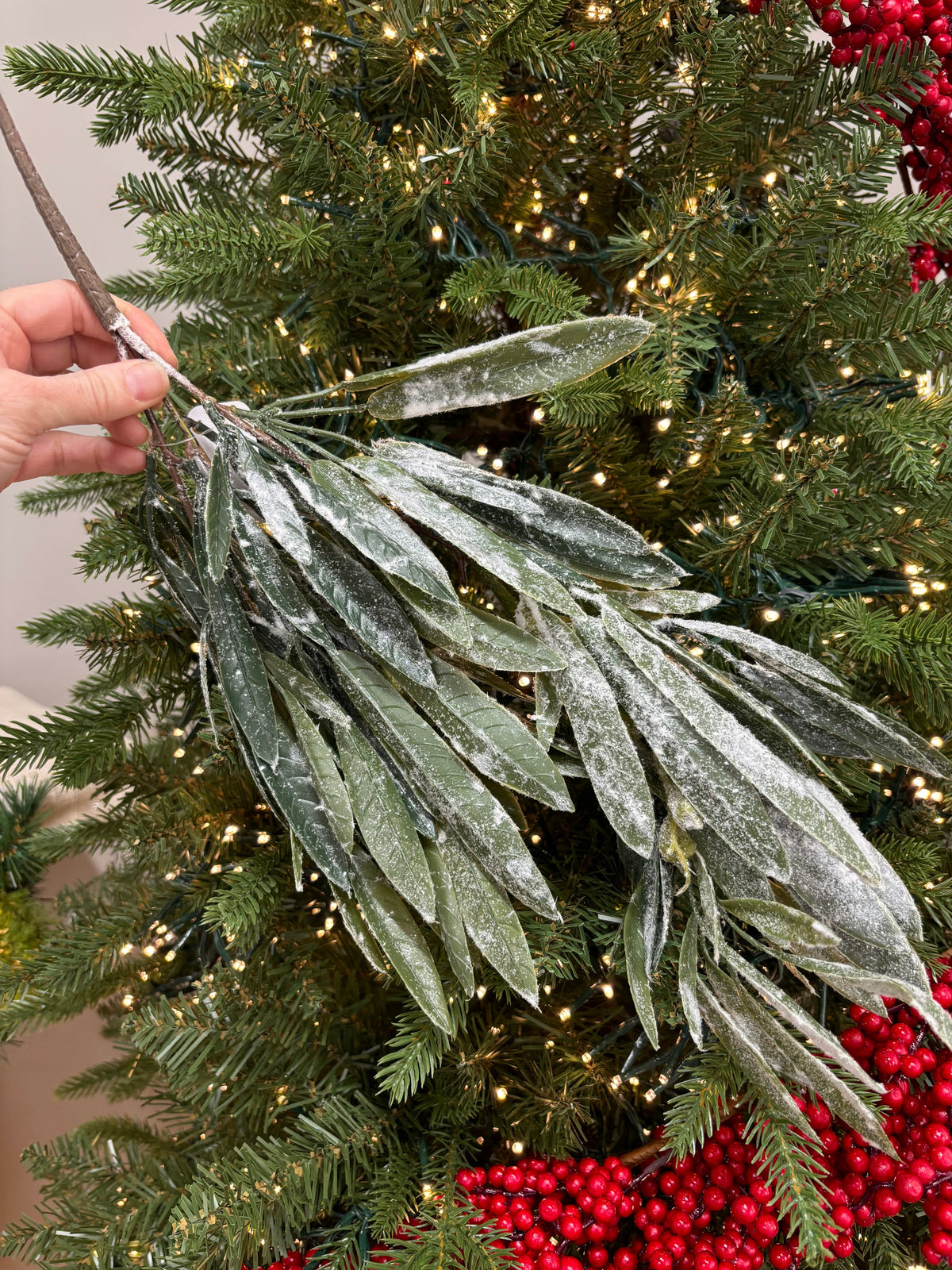 Hanging Laurel Spray - My Christmas