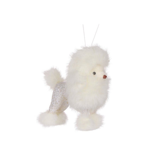 Hanging Princess Poodle White - My Christmas