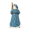 Heartwood Creek - Blue and Gold Santa with Sisal Tree - My Christmas