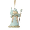 Heartwood Creek - Coastal Santa with Seaglass Tree Hanging Ornament - My Christmas