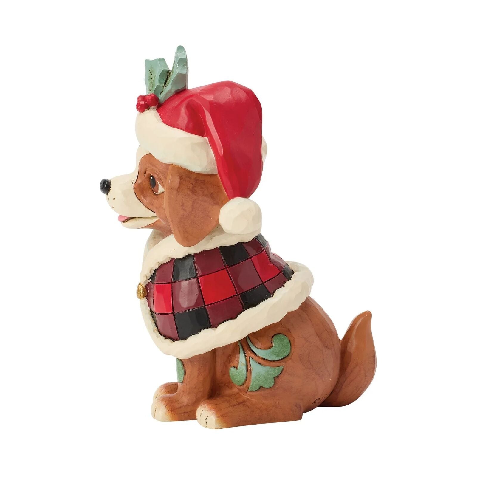 Heartwood Creek - Dog with Christmas Cape Mini Figurine - My Christmas