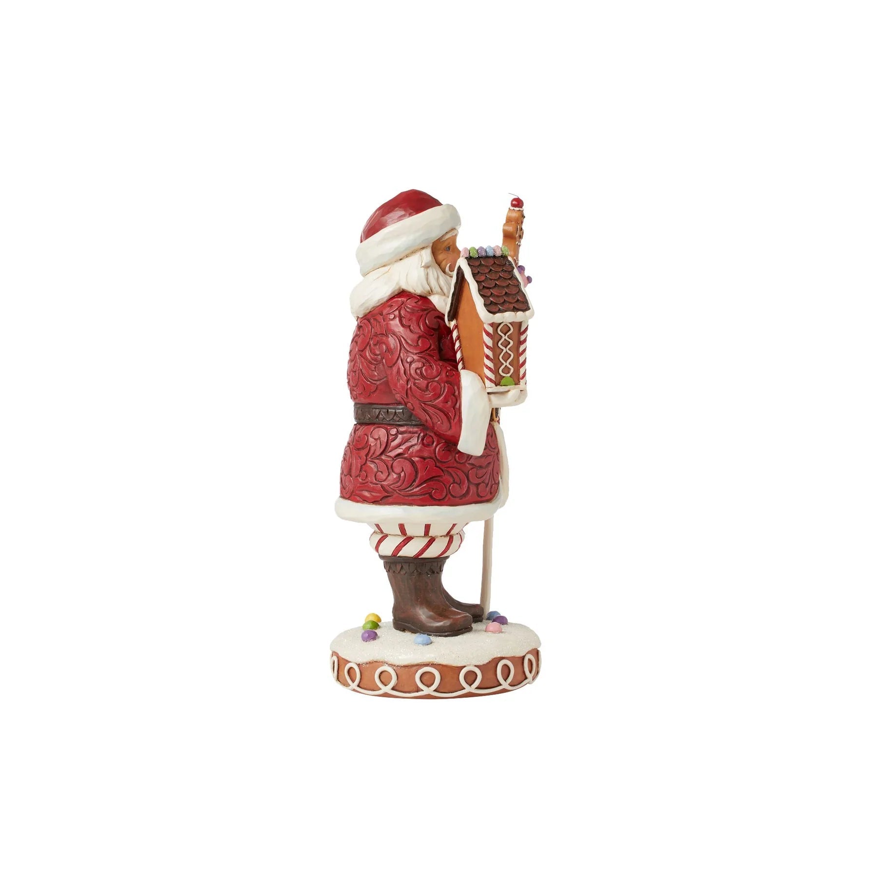 Heartwood Creek - Gingerbread Santa with Staff - My Christmas