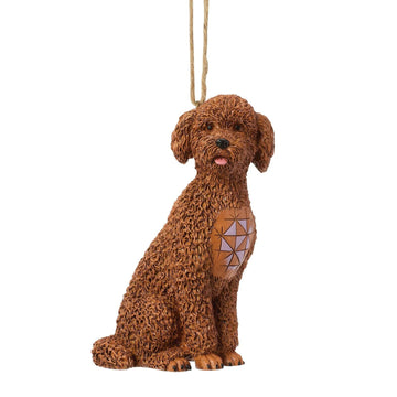 Heartwood Creek - Golden Doodle Hanging Ornament - My Christmas