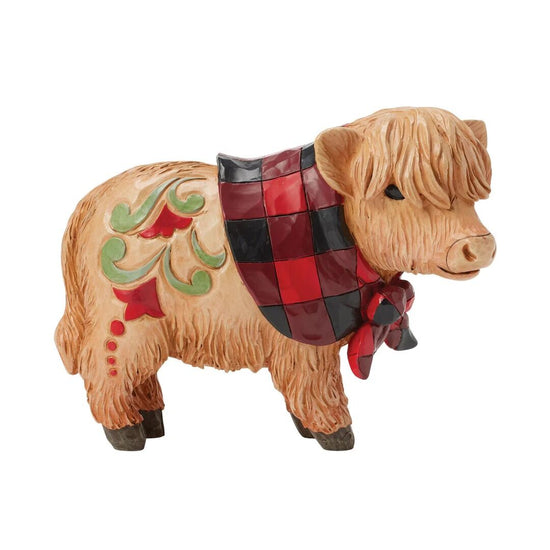 Heartwood Creek - Highland Glen Pint Sized Highland Calf - My Christmas