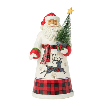 Heartwood Creek - Highland Glen Santa with Sisal Tree - My Christmas