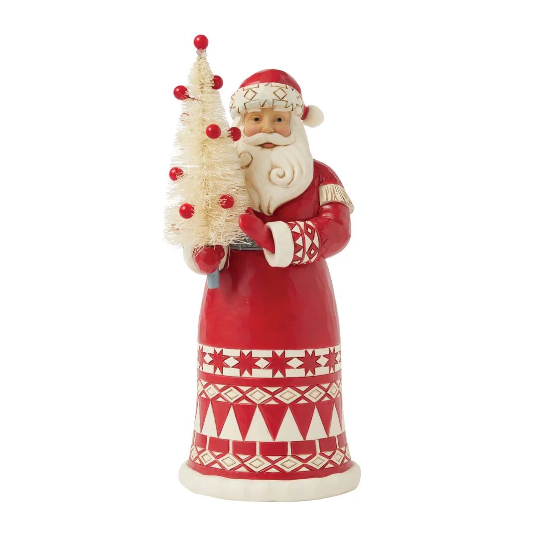Heartwood Creek - Nordic Noel Santa with Sisal Tree - My Christmas