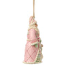 Heartwood Creek - Pink Santa with Gift Bag Hanging Ornament - My Christmas