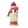 Heartwood Creek - Pink Snowman Nutcracker - My Christmas