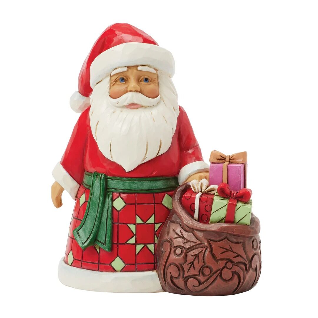 Heartwood Creek - Pint Sized Santa with Toy Bag - My Christmas