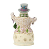 Heartwood Creek - Purple Snowman with Ornaments - My Christmas