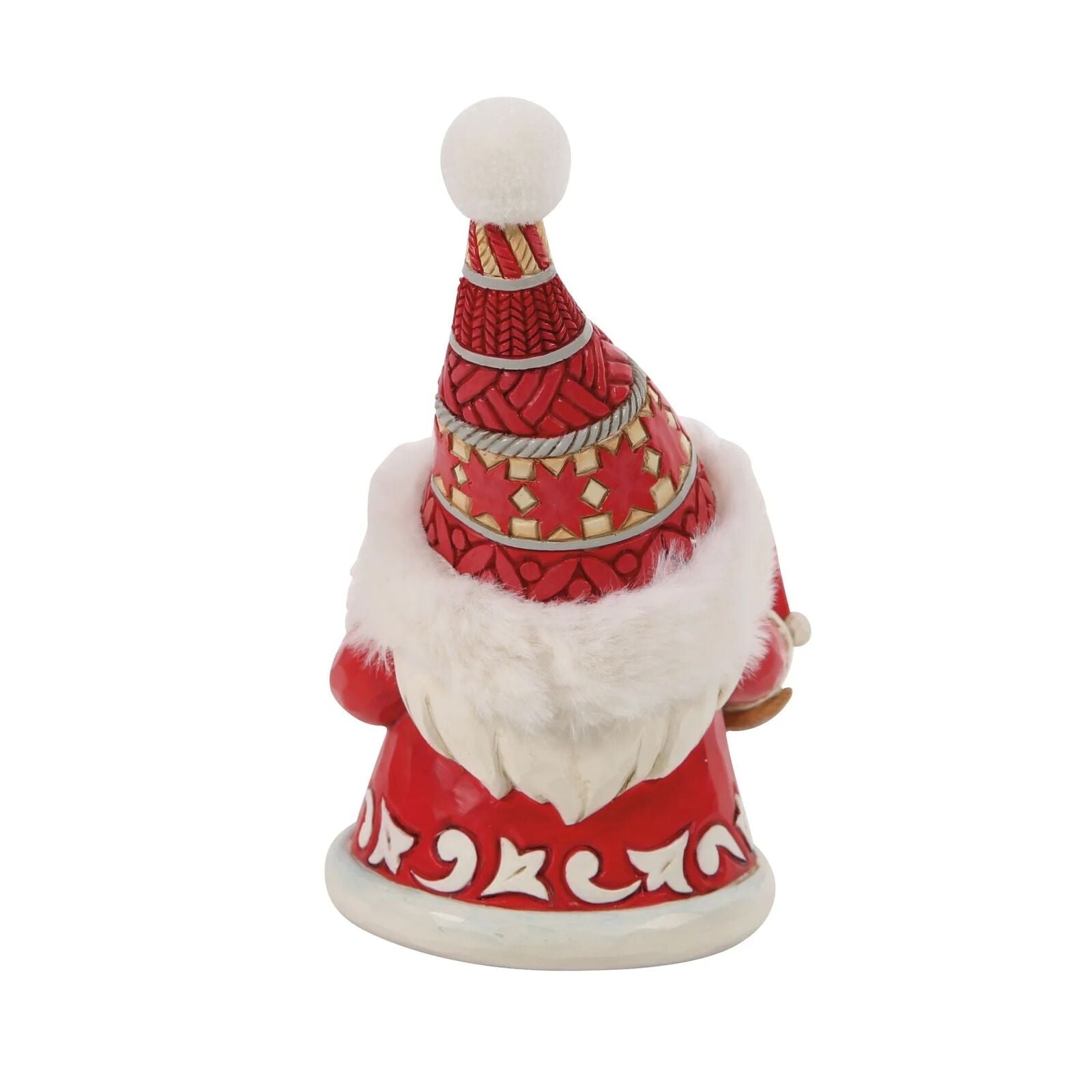Heartwood Creek - Red Gnome with Puppy - My Christmas