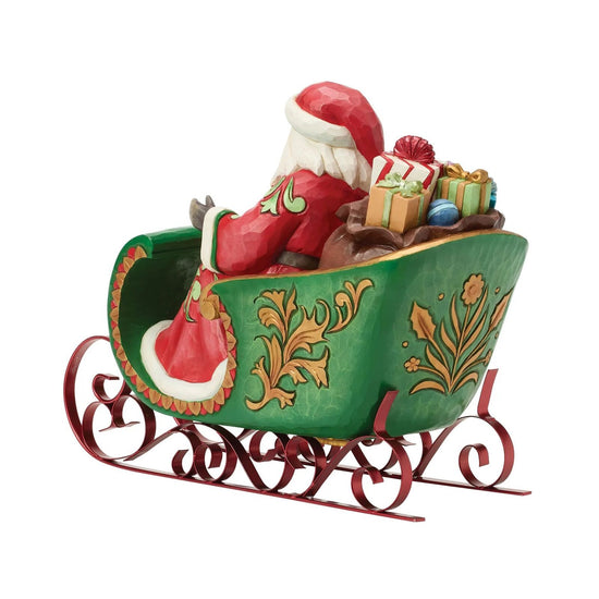 Heartwood Creek - Santa in Musical Sleigh - My Christmas