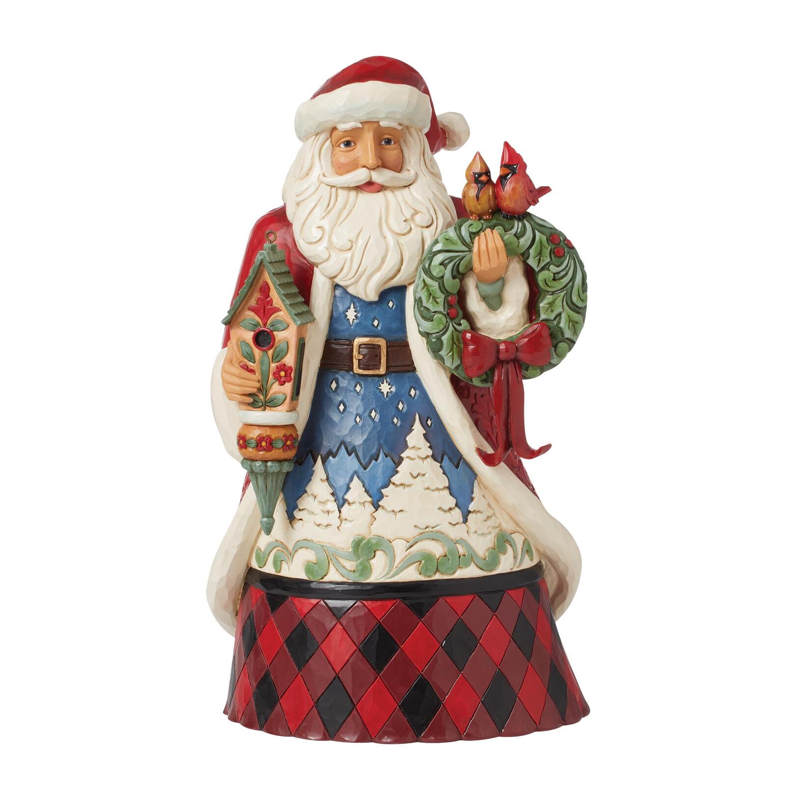 Heartwood Creek - Santa With Birdhouse - My Christmas