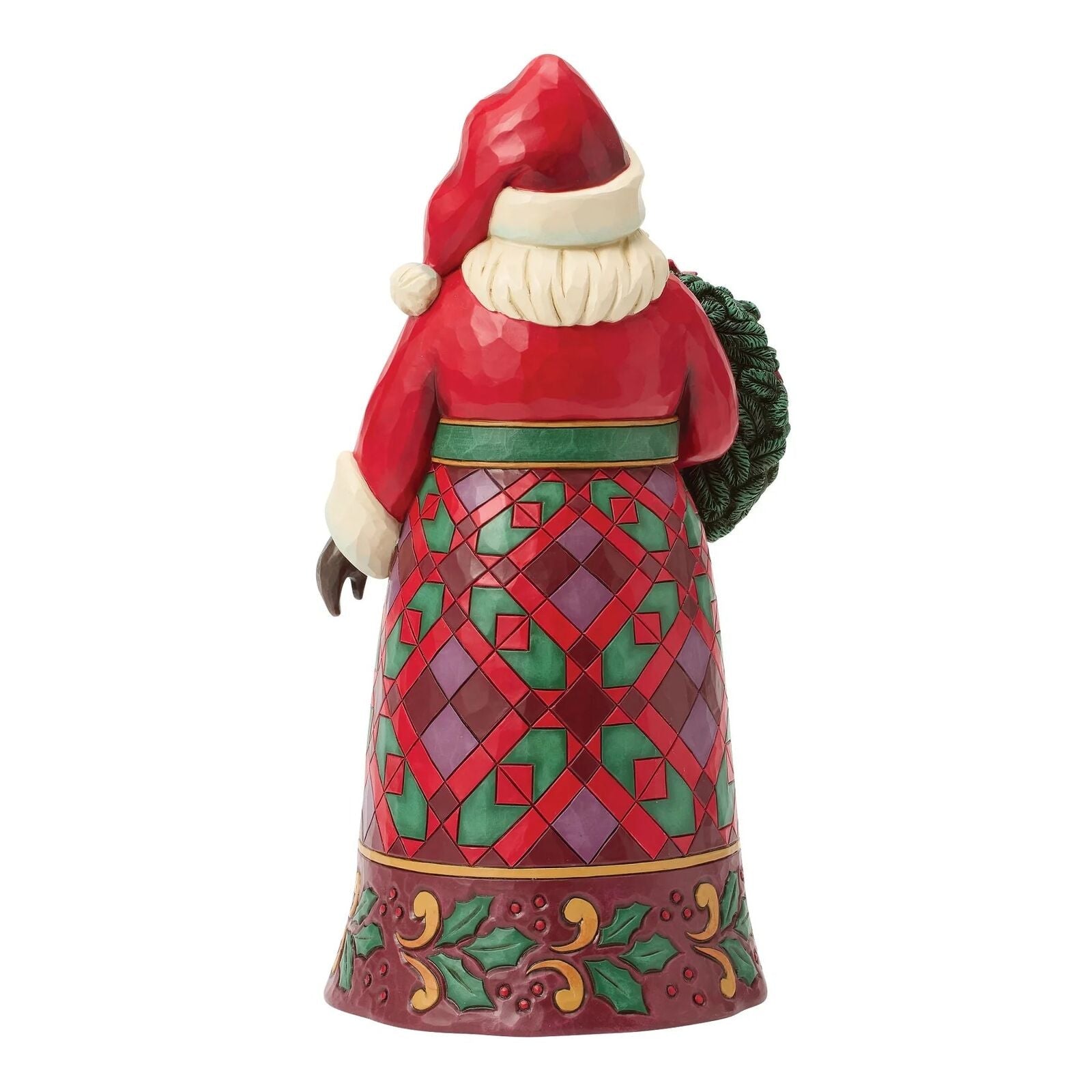 Heartwood Creek - Santa with Wreath - My Christmas