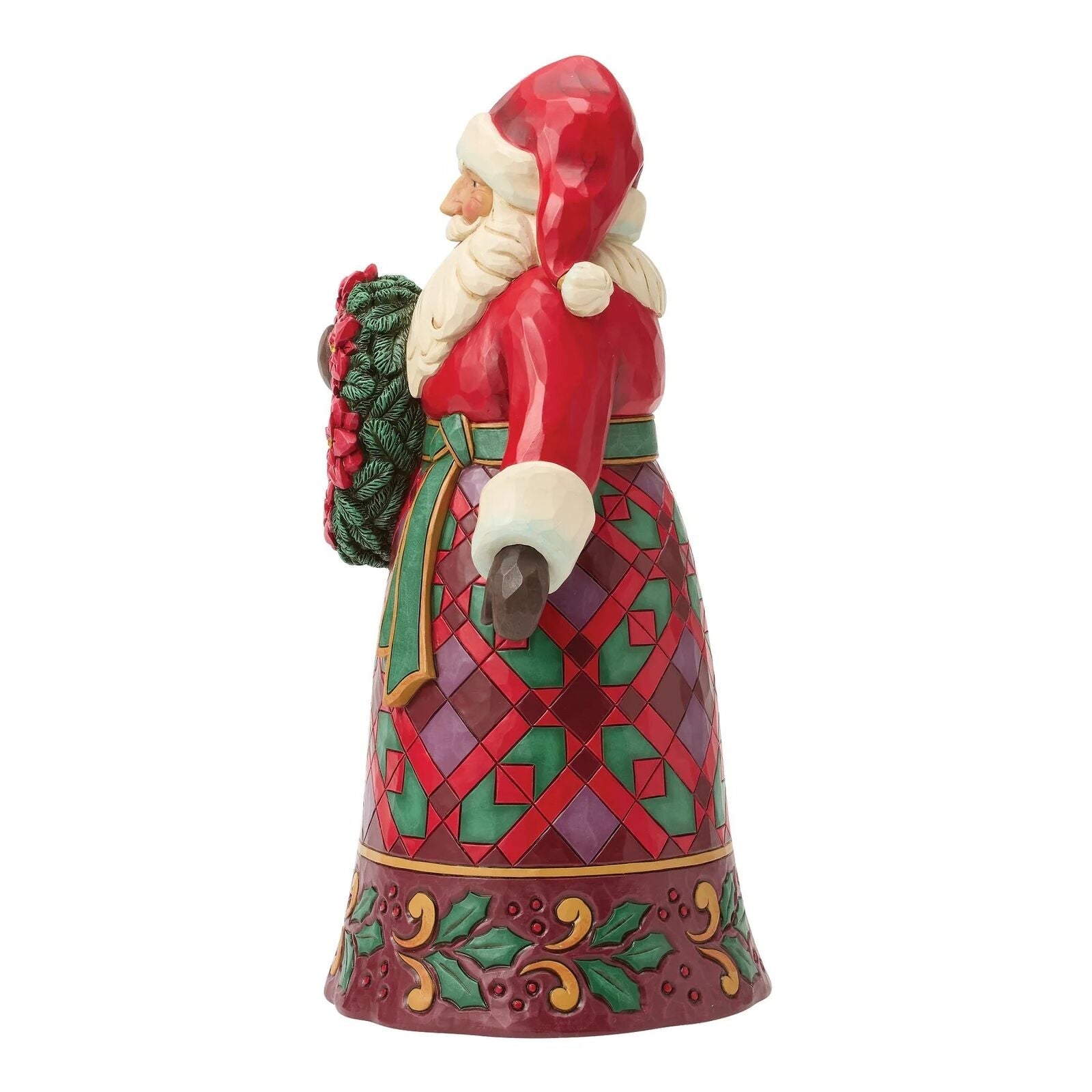 Heartwood Creek - Santa with Wreath - My Christmas