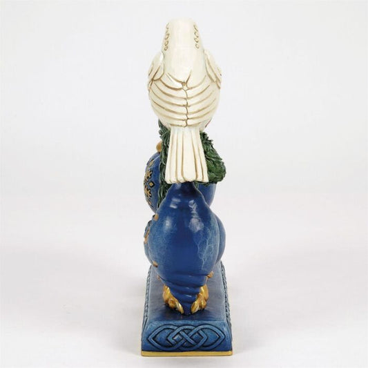 Heartwood Creek - Twilight Blue Gold Hope Sign with Dove - My Christmas