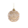 High Shine Scalloped Bauble - My Christmas