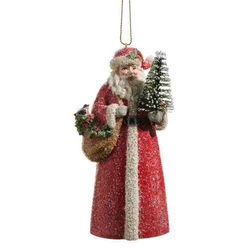 Holiday Santa Ornament - My Christmas