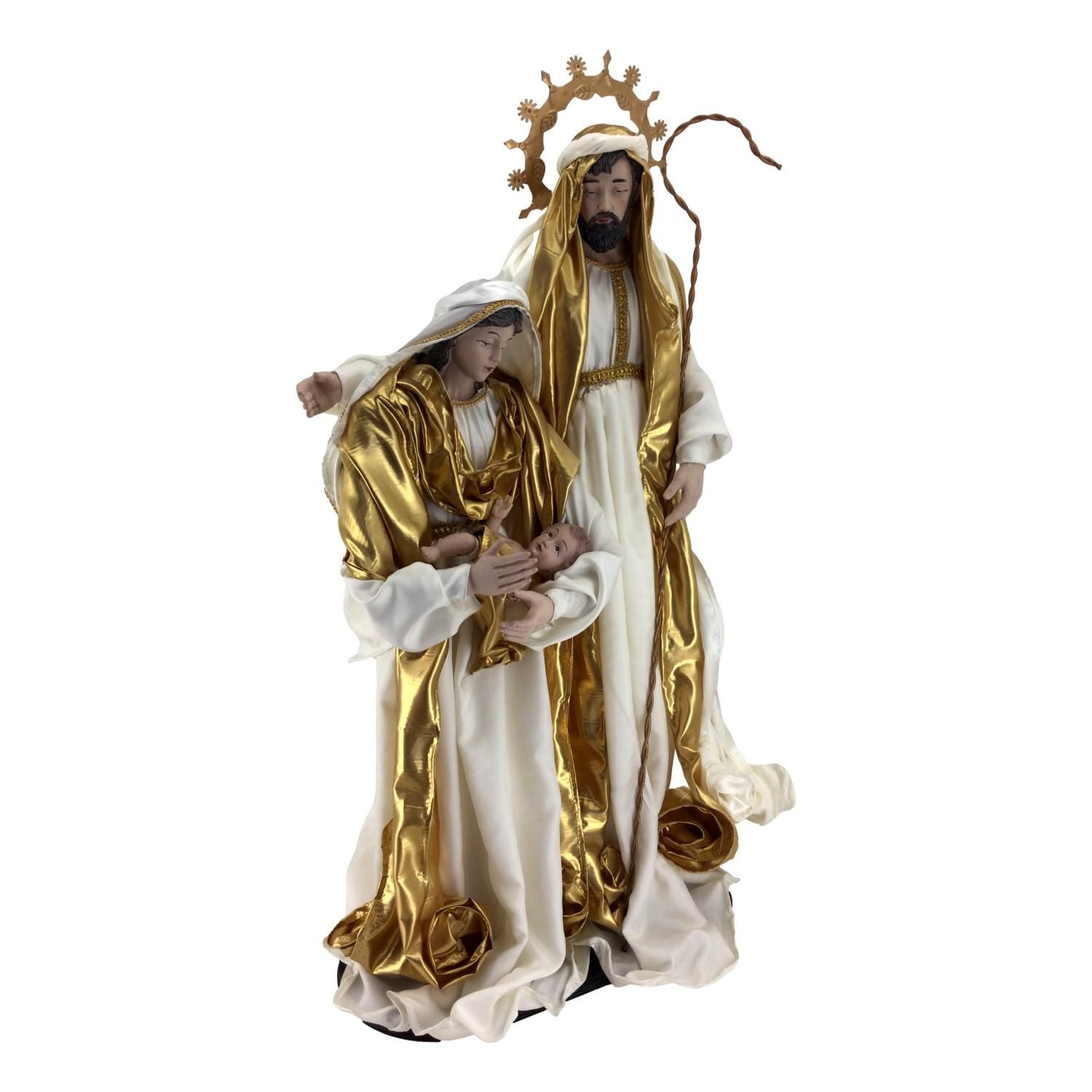 Holy Family - Ivory and Gold - 90cm - My Christmas