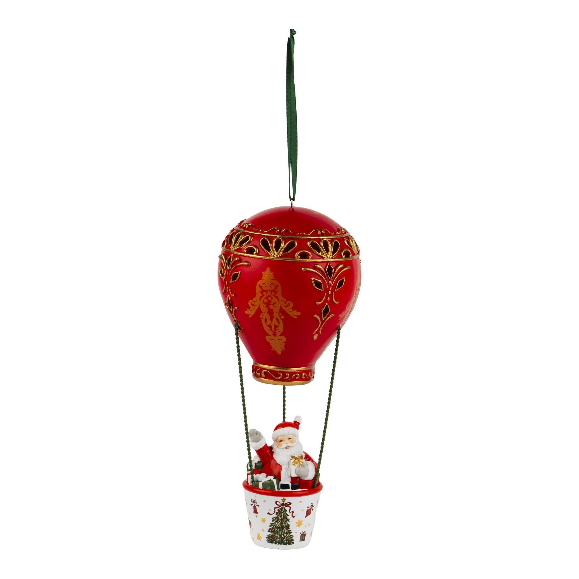 Hot Air Balloon Hanging Ornament - My Christmas