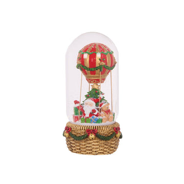 Hot-Air Balloon Snow Globe - My Christmas