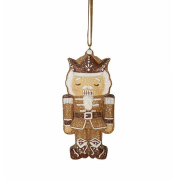 Iced Gingerbread Nutcracker Ornament - My Christmas