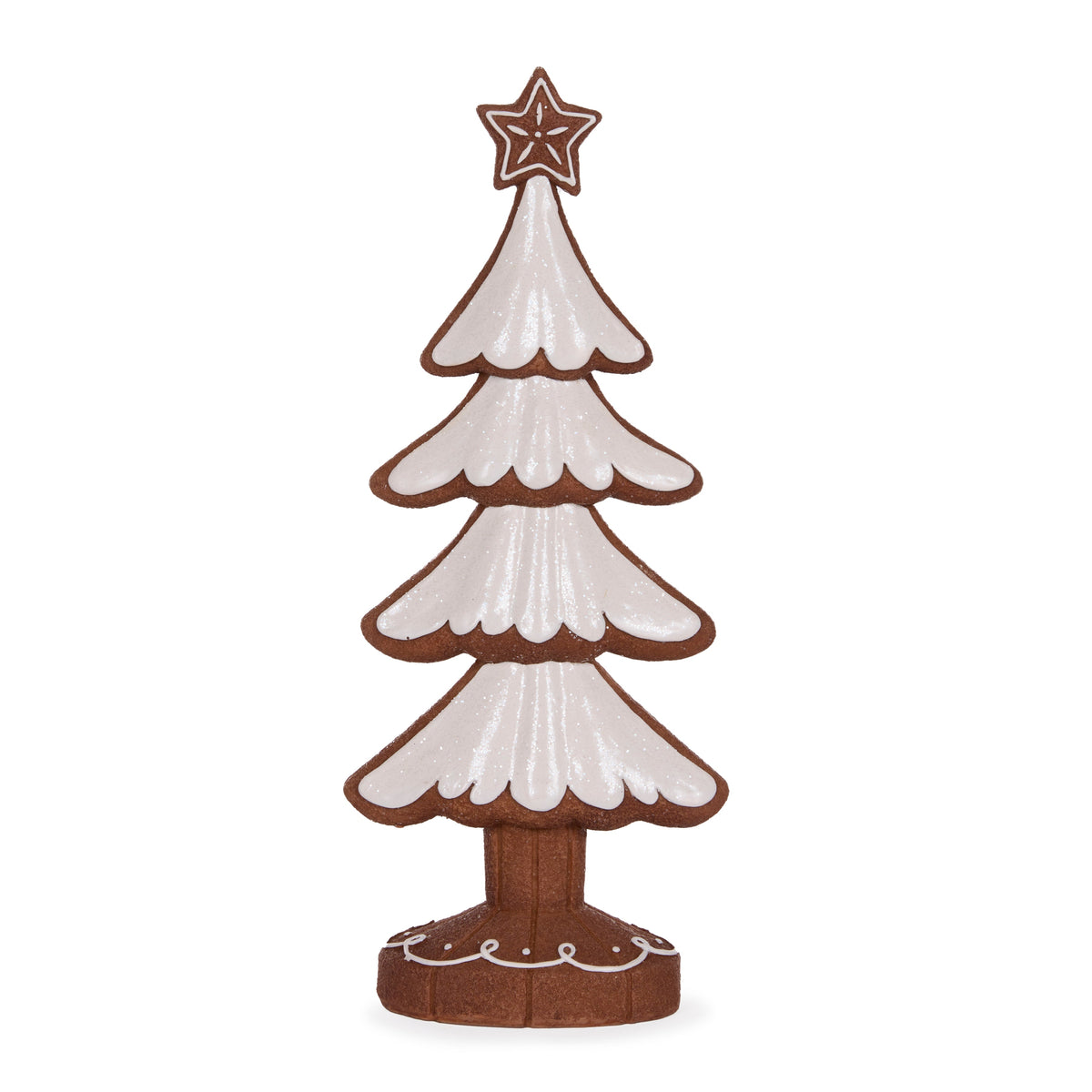 Iced Gingerbread Tree - 33.5cm - My Christmas