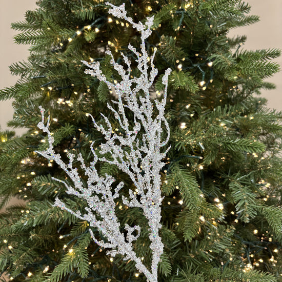 Iced Twig Spray Pick - My Christmas