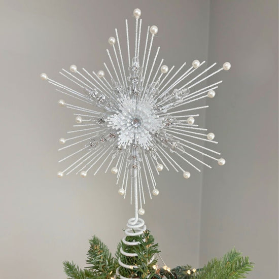 Intricate Snowflake Tree Topper - My Christmas