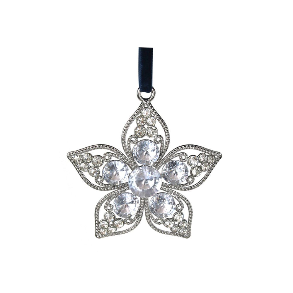 Jewelled Flower Ornament - My Christmas