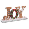 Joy Gingerbread Sign - My Christmas