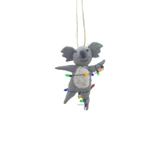 Koala Felt Ornament - My Christmas