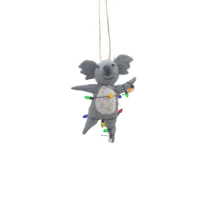 Koala Felt Ornament - My Christmas