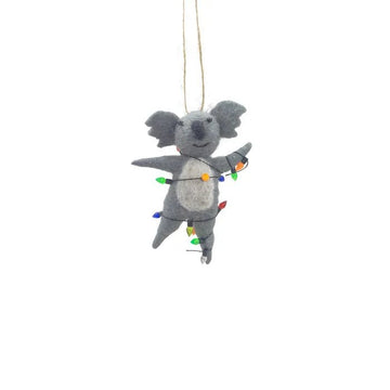Koala Felt Ornament - My Christmas