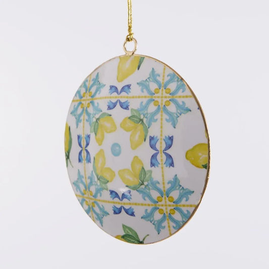 La Dolce Vita Mixed Lemon Ornament - My Christmas