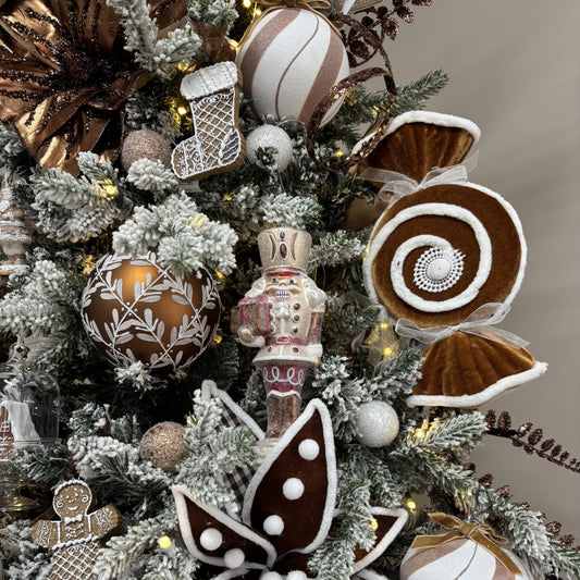 Lace Gingerbread Lolly Pick - Small - My Christmas