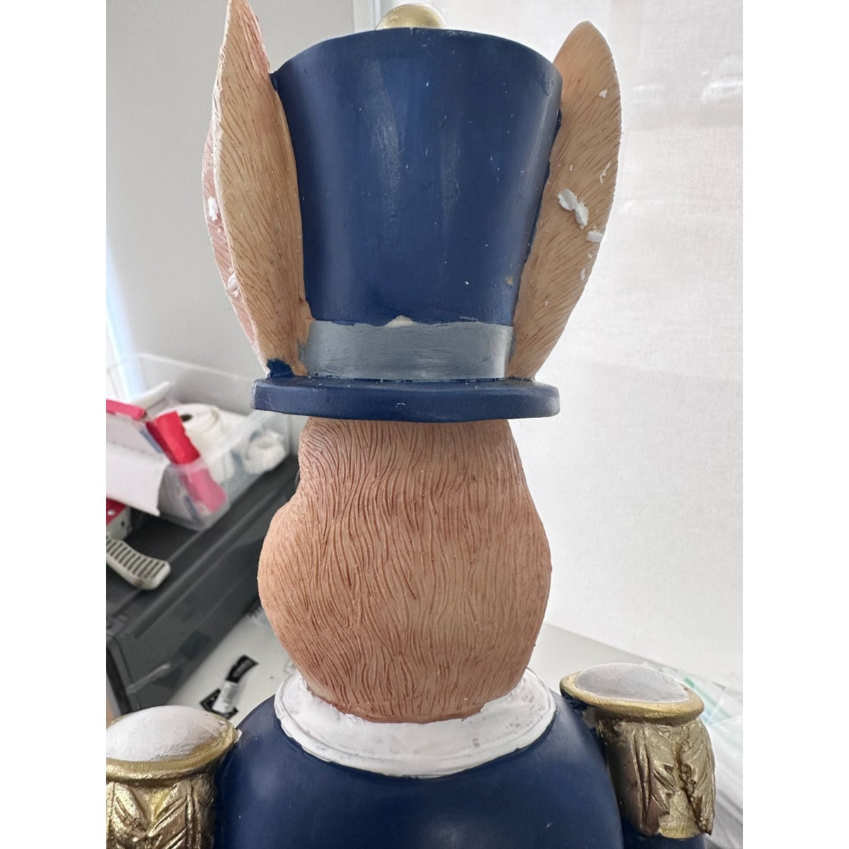 Lapin Nutcracker with Egg Wreath - Seconds - My Christmas