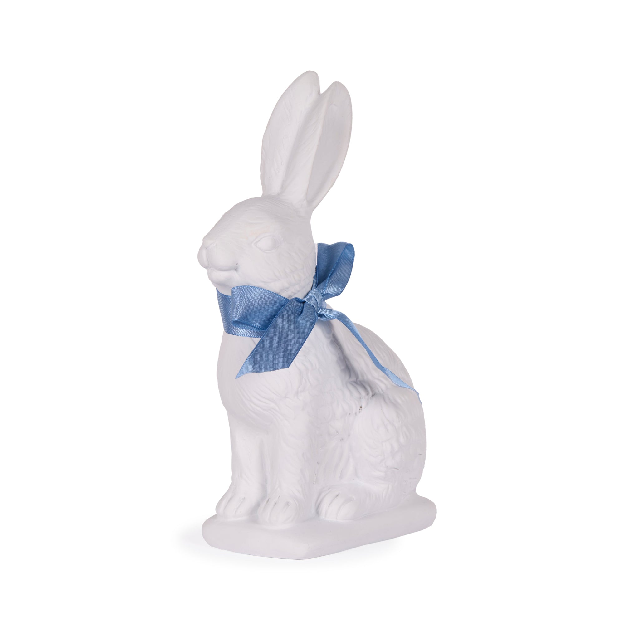 Large Blue Ribboned Rabbit - My Christmas