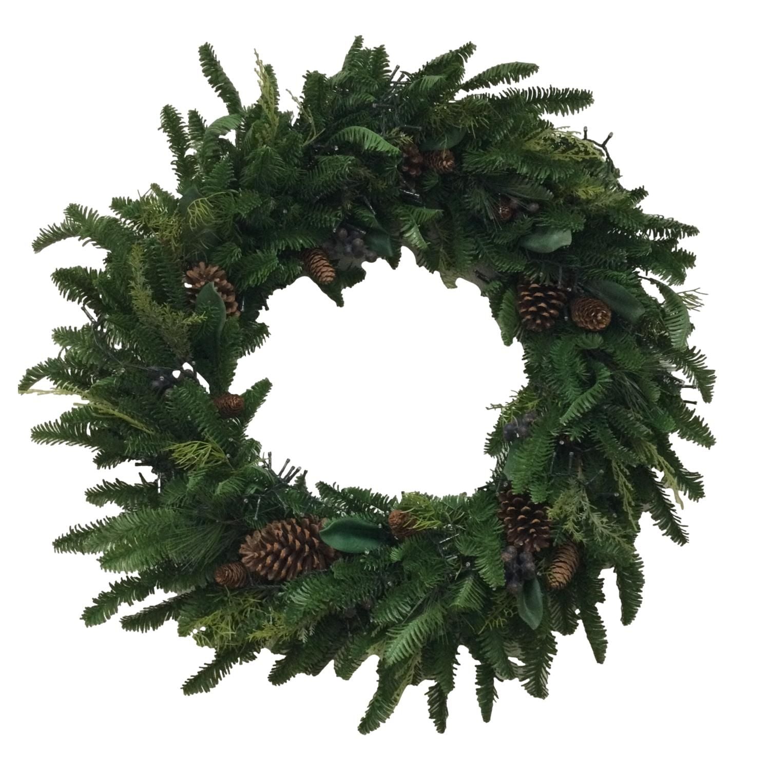 Large Green Wreath - 100cm - My Christmas