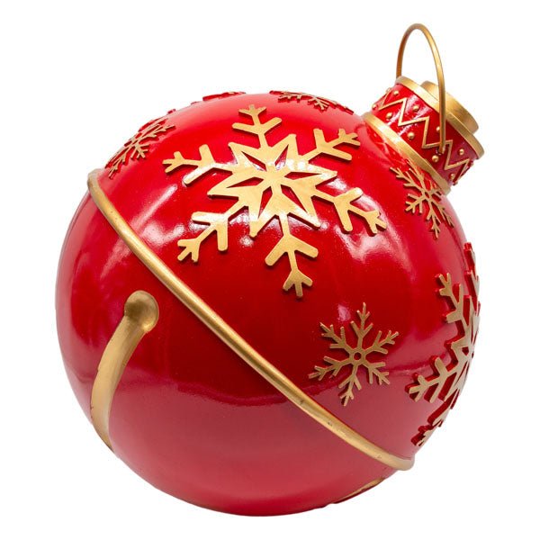 Large Red Bauble Décor - My Christmas
