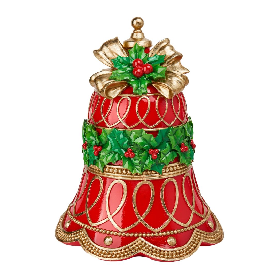 Large Red Decorative Bell - My Christmas