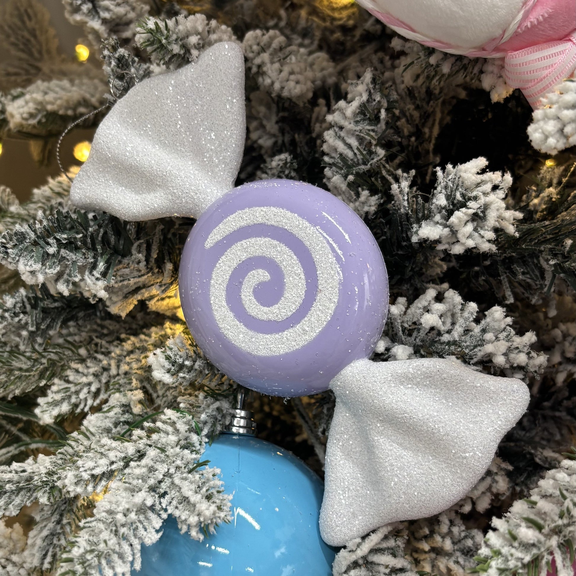 Lavender Candy Ornaments - Pack of 3 - My Christmas
