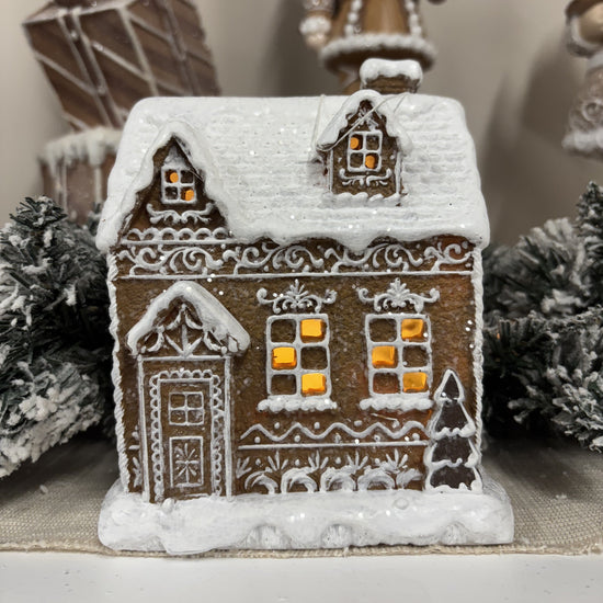 LED Gingerbread Cottage - My Christmas