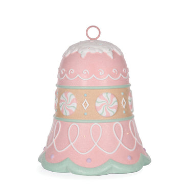LED Piped Pastel Bell Decor - My Christmas