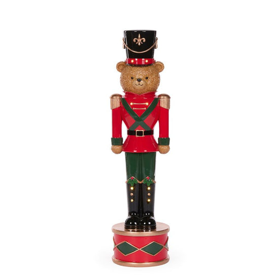LED Teddy Bear Soldier - 45cm - My Christmas