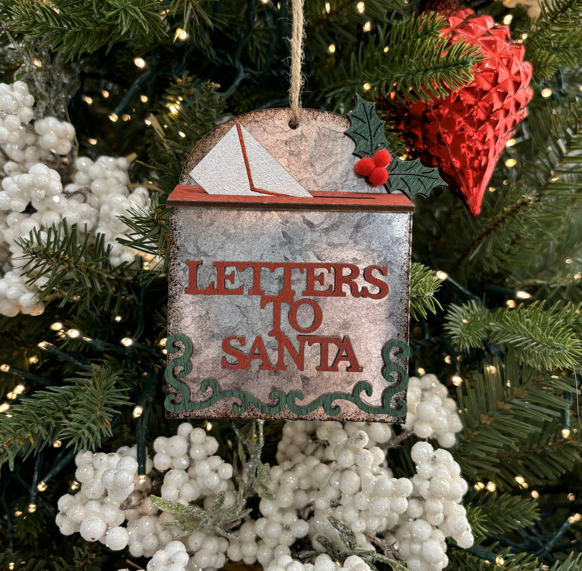 Letters to Santa Ornament - My Christmas